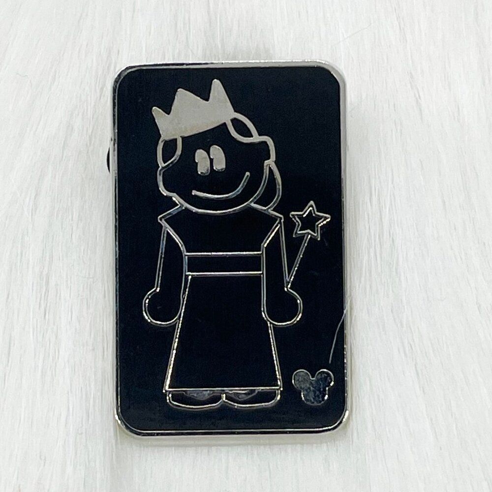 🔮 5/$25 Disney Stick People Princess Fairy With Mouse Ears‎ Pin